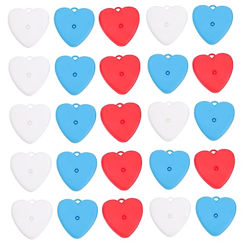 OSALADI 25 Stück Teiliges Bunte Plastik Ballongewichte Herzform Helium Ballon Zubehör für Hochzeit und Party Vielseitig Einsetzbar zur Ballonbefestigung und Dekoration OSALADI 25 Stück Teiliges Bunte Plastik Ballongewichte Herzform Helium Ballon Zubehör für Hochzeit und Party Vielseitig Einsetzbar zur Ballonbefestigung und Dekoration von OSALADI