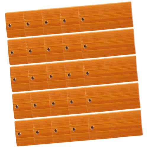 OSALADI 25 Stück Teiliges DIY Schlüsselanhänger aus Naturbelassenen Bambusplatten mit Kreative Gravur Bemalungsfläche für Individuelle Anhänger und Geschenke OSALADI 25 Stück Teiliges DIY Schlüsselanhänger aus Naturbelassenen Bambusplatten mit Kreative Gravur Bemalungsfläche für Individuelle Anhänger und Geschenke von OSALADI