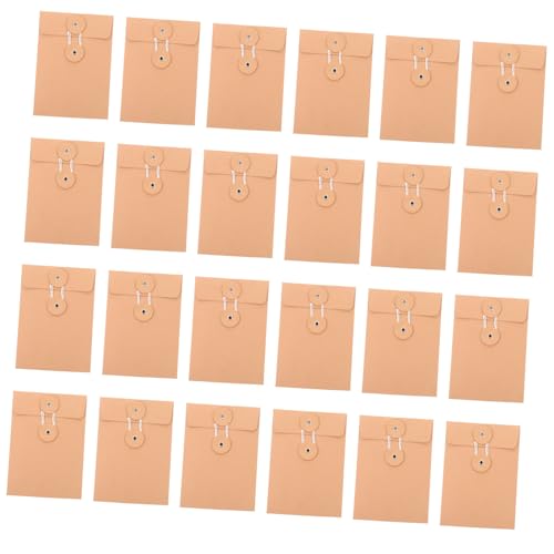 OSALADI 25 Stück Teiliges Kraftpapier Dokumententaschen Verschließbar mit Kordel Robuste Aktenordner Umschläge für Büro Schule Versand und Aufbewahrung von Fotos und Dokumenten OSALADI 25 Stück Teiliges Kraftpapier Dokumententaschen Verschließbar mit Kordel Robuste Aktenordner Umschläge für Büro Schule Versand und Aufbewahrung von Fotos und Dokumenten von OSALADI