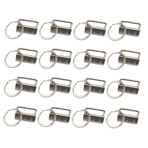 OSALADI 25 Stück Teiliges Metall webband endstück für DIY Schlüsselanhänger und Handgelenkschlaufe Rostfreie Klemmschließe für Gürtel Koffer Bänder und Bastelarbeiten OSALADI 25 Stück Teiliges Metall webband endstück für DIY Schlüsselanhänger und Handgelenkschlaufe Rostfreie Klemmschließe für Gürtel Koffer Bänder und Bastelarbeiten von OSALADI