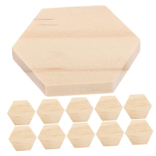 OSALADI 25 Stück sechseckige Holzspäne DIY Holzstücke Bastelbedarf Holz Holzornamente DIY Holz Dekoideen Unbehandelte Holzstücke Holzscheiben zum Basteln unvollendete hölzerne Tags Khaki OSALADI 25 Stück sechseckige Holzspäne DIY Holzstücke Bastelbedarf Holz Holzornamente DIY Holz Dekoideen Unbehandelte Holzstücke Holzscheiben zum Basteln unvollendete hölzerne Tags Khaki von OSALADI