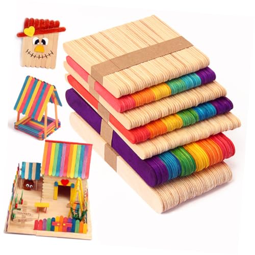 OSALADI 250 Stück Holzstäbchen Eisstiele zum Basteln Naturholz DIY Sticks für Kindergarten Glatte Oberfläche Langlebiges Bastelmaterial für Gruppenaktivitäten und Partydekoration OSALADI 250 Stück Holzstäbchen Eisstiele zum Basteln Naturholz DIY Sticks für Kindergarten Glatte Oberfläche Langlebiges Bastelmaterial für Gruppenaktivitäten und Partydekoration von OSALADI