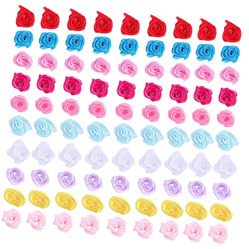 OSALADI 250 Stück Satinband Rosen Blumen Mix Farben Kleine Handgemachte Ribbon Flowers Dekoration für DIY Basteln Geschenkverpackung Kleidung Hochzeit Scrapbooking Vielseitiges OSALADI 250 Stück Satinband Rosen Blumen Mix Farben Kleine Handgemachte Ribbon Flowers Dekoration für DIY Basteln Geschenkverpackung Kleidung Hochzeit Scrapbooking Vielseitiges von OSALADI