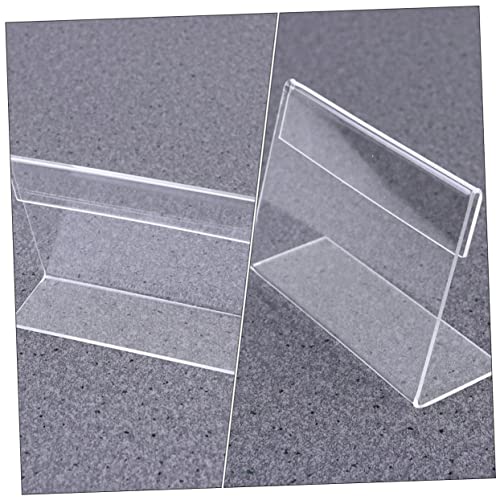 OSALADI 25Stücke Zeichenhalter aus Acryl Leere Tischaufsteller für Hochzeiten Restaurants und Veranstaltungen Vielseitige Kartenhalter OSALADI 25Stücke Zeichenhalter aus Acryl Leere Tischaufsteller für Hochzeiten Restaurants und Veranstaltungen Vielseitige Kartenhalter von OSALADI