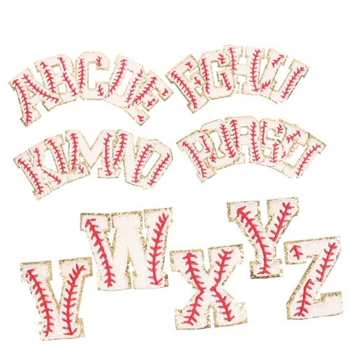 OSALADI 26 Stück Selbstklebende Stickapplikationen Teiliges Feinen Stoffpatches für Kleidung zum Reparieren und Verzieren von Shirts Jacken und Hosen OSALADI 26 Stück Selbstklebende Stickapplikationen Teiliges Feinen Stoffpatches für Kleidung zum Reparieren und Verzieren von Shirts Jacken und Hosen von OSALADI