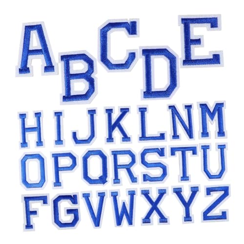OSALADI 26 Stück Teiliges Bügelbuchstaben zum Aufnähen Bestickte Applikationen in Dunkelblau DIY Kleidung Reparaturflicken für Jacken Taschen Hüte Schuhe und Rucksäcke Einfache Anwendung OSALADI 26 Stück Teiliges Bügelbuchstaben zum Aufnähen Bestickte Applikationen in Dunkelblau DIY Kleidung Reparaturflicken für Jacken Taschen Hüte Schuhe und Rucksäcke Einfache Anwendung von OSALADI