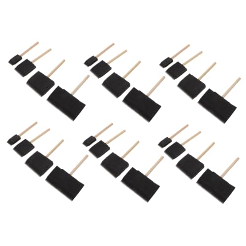 OSALADI 26 Stück Teiliges Malset mit Ergonomischen Holzgriffen Vielseitige Malschwämme für Ungiftig und Wiederverwendbar für Fingerfarben Aquarell Acryl und DIY bastelprojekte OSALADI 26 Stück Teiliges Malset mit Ergonomischen Holzgriffen Vielseitige Malschwämme für Ungiftig und Wiederverwendbar für Fingerfarben Aquarell Acryl und DIY bastelprojekte von OSALADI