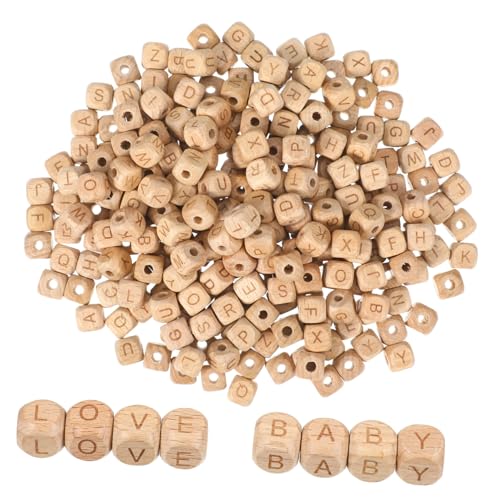 OSALADI 260 Stk. Teiliges Quadratische Buchstabenperlen aus Buchenholz Natürliche Holzperlen für Diy Schmuckherstellung Bastelprojekte und Lose Holzperlen für Armbänder Halsketten OSALADI 260 Stk. Teiliges Quadratische Buchstabenperlen aus Buchenholz Natürliche Holzperlen für Diy Schmuckherstellung Bastelprojekte und Lose Holzperlen für Armbänder Halsketten von OSALADI