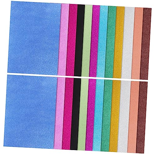 OSALADI 26Blätter Glitzer Bastelpapier Bunten Farben Glänzende Kartenpapiere für DIY Projekte für Grußkarten Scrapbooking Origami und Bastelarbeiten OSALADI 26Blätter Glitzer Bastelpapier Bunten Farben Glänzende Kartenpapiere für DIY Projekte für Grußkarten Scrapbooking Origami und Bastelarbeiten von OSALADI