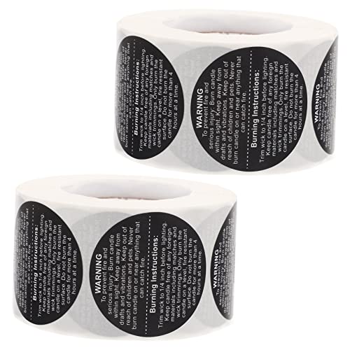 OSALADI 2Rollen Candle Safety Labels Warnetiketten für Kerzenherstellung Selbstklebend für DIY Sicherer Versand und Einfache Anwendung OSALADI 2Rollen Candle Safety Labels Warnetiketten für Kerzenherstellung Selbstklebend für DIY Sicherer Versand und Einfache Anwendung von OSALADI