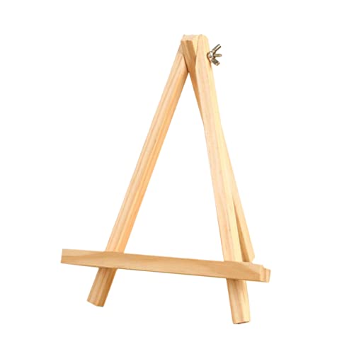 OSALADI 2Stücke Mini Staffeleien Holz für Kalender Display Vielseitige Malerhalterung Leicht und Kleine Kunstwerke und Tischdekoration von OSALADI