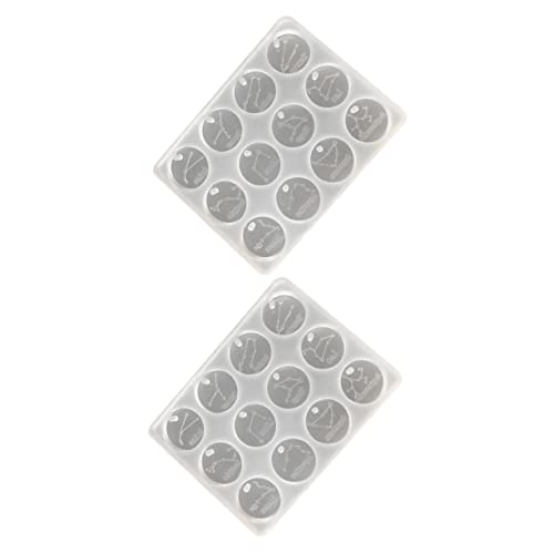 OSALADI 2Stücke Silikonform für DIY Kristall Gießform mit Sternbildern für Personalisierte und Dekoration für Schmuckherstellung und Bastelprojekte OSALADI 2Stücke Silikonform für DIY Kristall Gießform mit Sternbildern für Personalisierte und Dekoration für Schmuckherstellung und Bastelprojekte von OSALADI