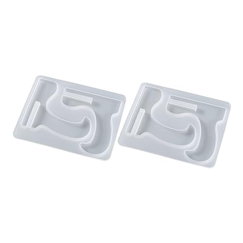 OSALADI 2Stücke Silikonformen für DIY Telefonhalter und Plattenständer Langlebige Epoxidharz Gießformen für Bastelprojekte und Personalisierte Handwerkskunst OSALADI 2Stücke Silikonformen für DIY Telefonhalter und Plattenständer Langlebige Epoxidharz Gießformen für Bastelprojekte und Personalisierte Handwerkskunst von OSALADI