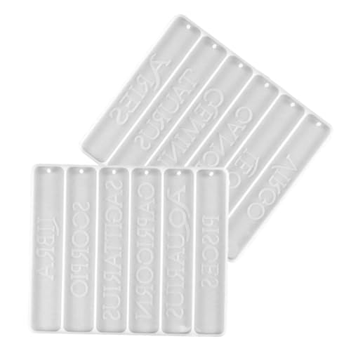 OSALADI 2Stücke Teiliges Silikonform für Lesezeichen DIY Epoxidharz Formen zur Individuellen Gestaltung Lesezeichen Harzform für Künstler und Bastler für Verschiedene OSALADI 2Stücke Teiliges Silikonform für Lesezeichen DIY Epoxidharz Formen zur Individuellen Gestaltung Lesezeichen Harzform für Künstler und Bastler für Verschiedene von OSALADI