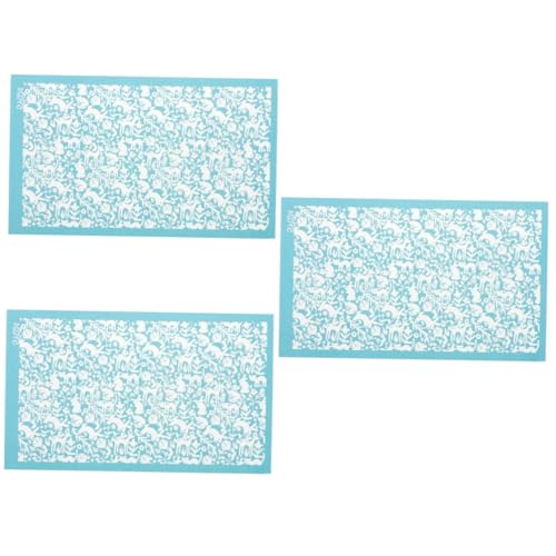 OSALADI 3 Blätter Kaninchentonvorlage Handwerk Nummer Schablone Wiederverwendbare Schablonen Siebdruckschablonen Seide Bildschirm Schablonenmaterial Siebdruck Schablone Blau Polyester OSALADI 3 Blätter Kaninchentonvorlage Handwerk Nummer Schablone Wiederverwendbare Schablonen Siebdruckschablonen Seide Bildschirm Schablonenmaterial Siebdruck Schablone Blau Polyester von OSALADI