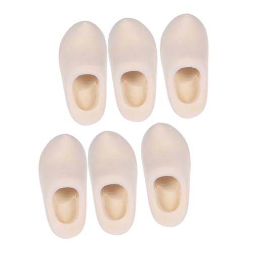 OSALADI 3 Paare Mini Holzschuhe Modell Holz Klompen Puppenzubehör für Puppenhaus Dekor DIY Basteln Stabile Holzschuhe mit Detailreicher Verarbeitung für Miniaturhaus und Sammlungen OSALADI 3 Paare Mini Holzschuhe Modell Holz Klompen Puppenzubehör für Puppenhaus Dekor DIY Basteln Stabile Holzschuhe mit Detailreicher Verarbeitung für Miniaturhaus und Sammlungen von OSALADI