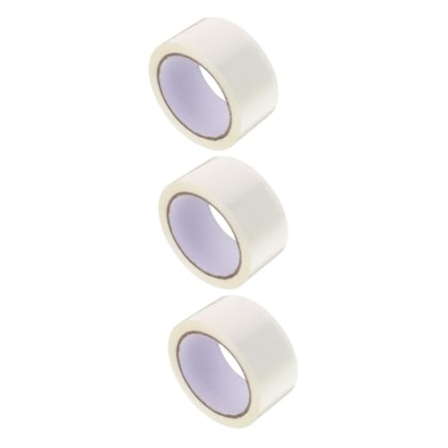 OSALADI 3 Rollen Dichtungsband Super stark klare Bandverpackung schwer Pflicht Starkes Klebeband für hohe Beanspruchung ziehen um Versandband, robust Paketklebeband für den Versand PVC von OSALADI