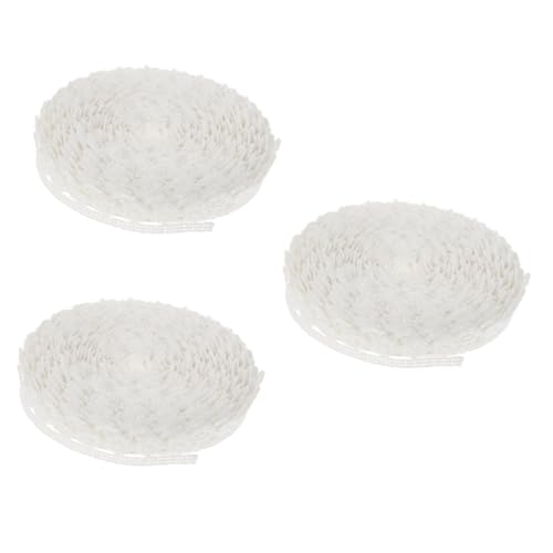 OSALADI 3 Rollen Lace Trim für Hochzeitskleider Breites Weißes Guipure Spitzenband für Diy Projekte für Brautkleidern Kostüme und Haaraccessoires Yards OSALADI 3 Rollen Lace Trim für Hochzeitskleider Breites Weißes Guipure Spitzenband für Diy Projekte für Brautkleidern Kostüme und Haaraccessoires Yards von OSALADI