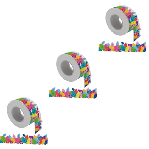 OSALADI 3 Rollen dekorative Aufkleber für Tafeln Dekoration Schultafelgrenzen im Klassenzimmer aufkleber dekoratives Randdekor Bulletin-Versorgung PVC selbstklebend OSALADI 3 Rollen dekorative Aufkleber für Tafeln Dekoration Schultafelgrenzen im Klassenzimmer aufkleber dekoratives Randdekor Bulletin-Versorgung PVC selbstklebend von OSALADI