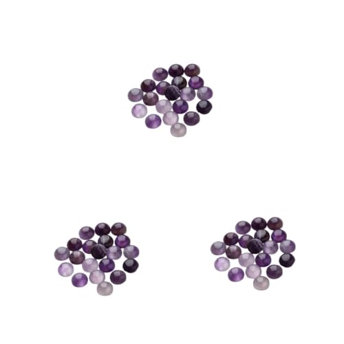 OSALADI 3 Sätze Amethyst Patch Edelsteine Wohnung Amethystperlen Schmuckzubehör Basteln Lila Zubehör Für Die Schmuckherstellung Glasperlen Zum Handwerk Perlenzubehör Violett 20 Stück * 3 OSALADI 3 Sätze Amethyst Patch Edelsteine Wohnung Amethystperlen Schmuckzubehör Basteln Lila Zubehör Für Die Schmuckherstellung Glasperlen Zum Handwerk Perlenzubehör Violett 20 Stück * 3 von OSALADI