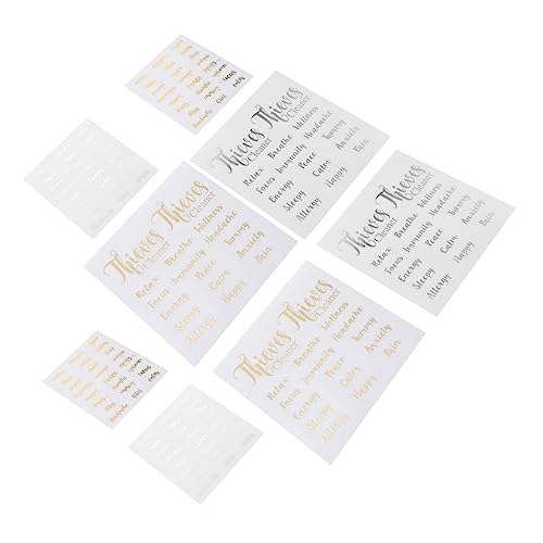 OSALADI 3 Sätze Aufkleber Für Flaschen Mit Ätherischen Ölen Etiketten Für Gläser Toilettenartikelflaschen Etiketten Für Flaschen Mit Ätherischen Ölen DIY 8 Blätter * 3 OSALADI 3 Sätze Aufkleber Für Flaschen Mit Ätherischen Ölen Etiketten Für Gläser Toilettenartikelflaschen Etiketten Für Flaschen Mit Ätherischen Ölen DIY 8 Blätter * 3 von OSALADI