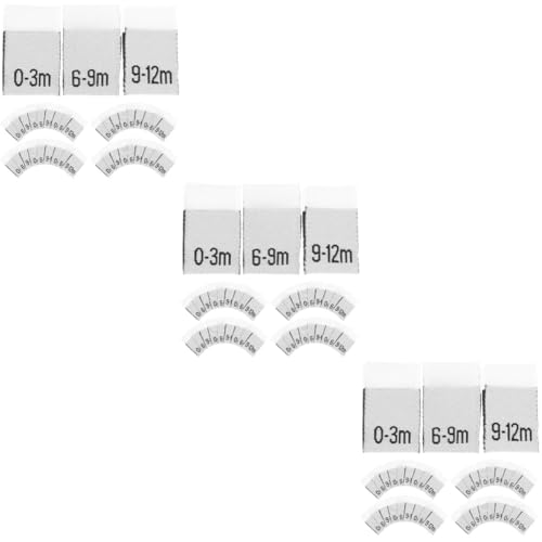 OSALADI 3 Sätze Babymonats -tags Babyartikel Schild Kleidungsetiketten Für Babykleidung Monatlich Oh Nähen Monatsetiketten Für Kleidung Kleideretiketten Für Polyester 300 Stück * 3 OSALADI 3 Sätze Babymonats -tags Babyartikel Schild Kleidungsetiketten Für Babykleidung Monatlich Oh Nähen Monatsetiketten Für Kleidung Kleideretiketten Für Polyester 300 Stück * 3 von OSALADI