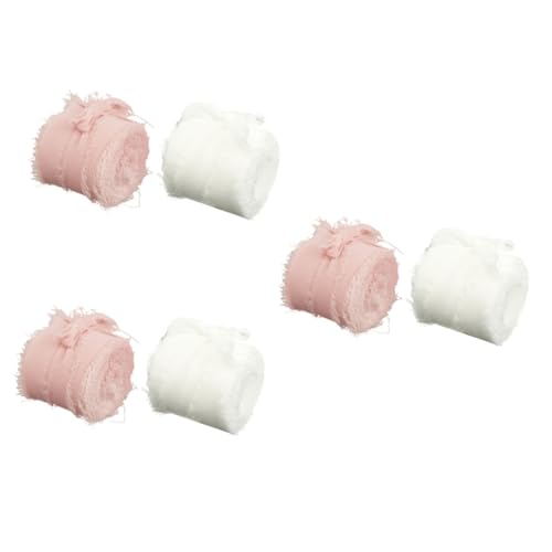 OSALADI 3 Sätze Banddekoration Blau Schleife Seide Sortiertes Band Zubehör Band Zum Verpacken Satinband Zum Einwickeln Burgund Bänder Für Handwerk Organza Haarband Polyester 2 Rollen * 3 von OSALADI