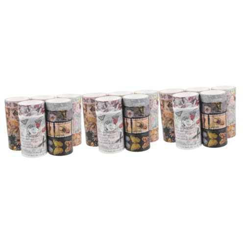 OSALADI 3 Sätze Blumenpapierband Farbiges Band Papierband Scrapbooking Tape Blumenbänder Blumenklebeband Handwerk Schmetterling Scrapbook-diy-klebebänder Aufkleber 17 Rollen * 3 OSALADI 3 Sätze Blumenpapierband Farbiges Band Papierband Scrapbooking Tape Blumenbänder Blumenklebeband Handwerk Schmetterling Scrapbook-diy-klebebänder Aufkleber 17 Rollen * 3 von OSALADI