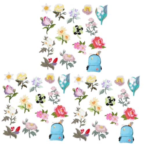 OSALADI 3 Sätze Blumenstickerei Patches Teiliges Aufbügelbare Flicken Für Kleidung Jeans Diy Bastelprojekte Vielseitige Applikationen Für Designs 14 Stück * 3 OSALADI 3 Sätze Blumenstickerei Patches Teiliges Aufbügelbare Flicken Für Kleidung Jeans Diy Bastelprojekte Vielseitige Applikationen Für Designs 14 Stück * 3 von OSALADI