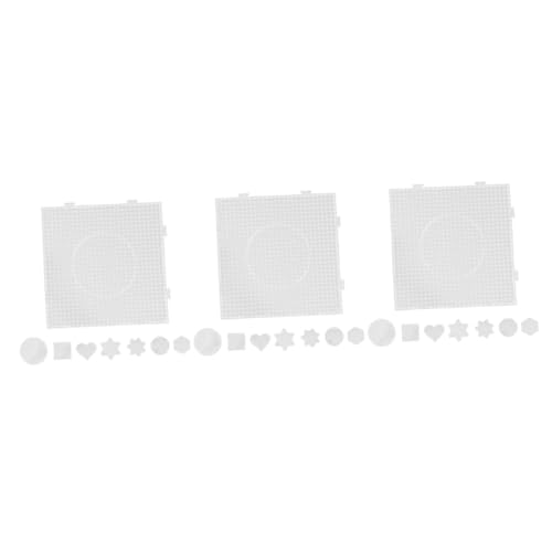 OSALADI 3 Sätze Bohnen -pin -vorlagenspielzeug Sicherungsleisten Stecktafeln Peg -vorstand Pegboard Anbindung Perlensteckplatten Vorlage Für Sicherungsperlen Plastik Weiß 8 Stück * 3 OSALADI 3 Sätze Bohnen -pin -vorlagenspielzeug Sicherungsleisten Stecktafeln Peg -vorstand Pegboard Anbindung Perlensteckplatten Vorlage Für Sicherungsperlen Plastik Weiß 8 Stück * 3 von OSALADI