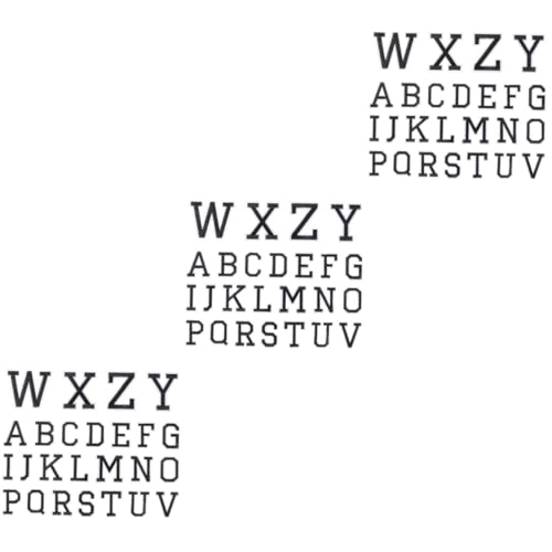 OSALADI 3 Sätze Buchstaben Aufkleben Buchstaben Aus Stoff Buchstabenflecken Flicken Für Kleidung Flicken Aufbügeln Buchstabenpatches Kleben Polyester Black 26 Stücke * 3 von OSALADI