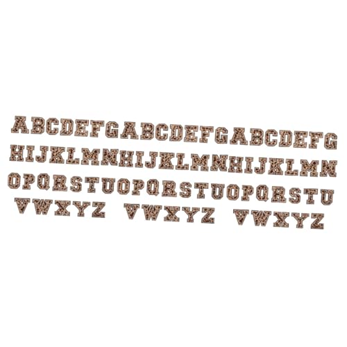 OSALADI 3 Sätze Buchstaben-patch Flicken Für Bekleidung Buchstaben Für Stoff Aufbügeln Buchstaben Zum Aufbügeln Für Rucksack Patch-briefe Flanell Light Brown 26 Stücke * 3 OSALADI 3 Sätze Buchstaben-patch Flicken Für Bekleidung Buchstaben Für Stoff Aufbügeln Buchstaben Zum Aufbügeln Für Rucksack Patch-briefe Flanell Light Brown 26 Stücke * 3 von OSALADI
