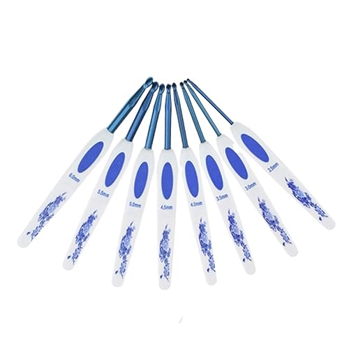 OSALADI 3 Sätze Crochet Hooks im Blauen Porzellandesign Ergonomische Häkelnadeln für Anfänger und Fortgeschrittene zum Häkeln von Schals Mützen Handschuhen und Mehr OSALADI 3 Sätze Crochet Hooks im Blauen Porzellandesign Ergonomische Häkelnadeln für Anfänger und Fortgeschrittene zum Häkeln von Schals Mützen Handschuhen und Mehr von OSALADI