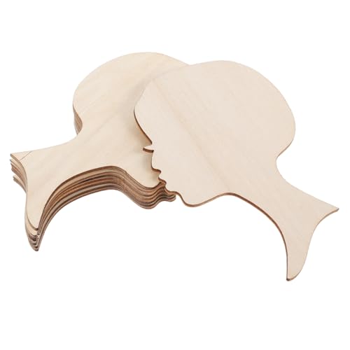 OSALADI 3 Sätze Diy Malesen Holzfilm Sei Kopfsilhouette-ausschnitt Unbemalter Kopfausschnitt Zu Leere Holzspäne Graffiti-holzspäne Unvollendete Holzausschnitte Kopfausschnitte 8 Stück * 3 OSALADI 3 Sätze Diy Malesen Holzfilm Sei Kopfsilhouette-ausschnitt Unbemalter Kopfausschnitt Zu Leere Holzspäne Graffiti-holzspäne Unvollendete Holzausschnitte Kopfausschnitte 8 Stück * 3 von OSALADI