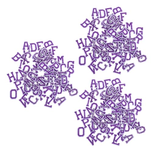 OSALADI 3 Sätze Filzbuchstaben A-z Aufbügelflicken Lila Alphabet Patches zum Aufnähen für Jacken Taschen Pullover Langlebig Pädagogisch Nützlich OSALADI 3 Sätze Filzbuchstaben A-z Aufbügelflicken Lila Alphabet Patches zum Aufnähen für Jacken Taschen Pullover Langlebig Pädagogisch Nützlich von OSALADI
