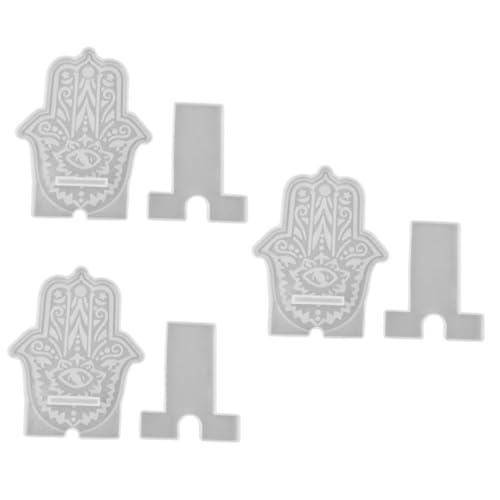 OSALADI 3 Sätze Form für Handyhalter Inhaber Schlüssel Oh Stand epoxidharz Formen für Telefonständer Handyständer Handyhalter aus Kunstharz Telefonhalterform Kieselgel Weiß OSALADI 3 Sätze Form für Handyhalter Inhaber Schlüssel Oh Stand epoxidharz Formen für Telefonständer Handyständer Handyhalter aus Kunstharz Telefonhalterform Kieselgel Weiß von OSALADI