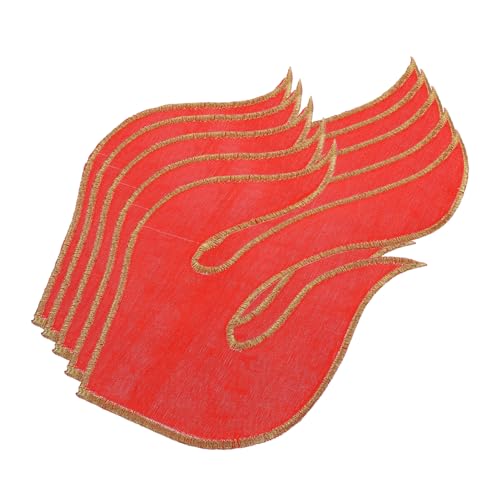 OSALADI 3 Sätze Gestickte Bügelbilder Mit Feuerflammen Dekorative Applikationen Für Kleidung Zum Reparieren Und Verschönern Von Textilien Für Jacken Taschen Und Mehr 5 Stück * 3 OSALADI 3 Sätze Gestickte Bügelbilder Mit Feuerflammen Dekorative Applikationen Für Kleidung Zum Reparieren Und Verschönern Von Textilien Für Jacken Taschen Und Mehr 5 Stück * 3 von OSALADI