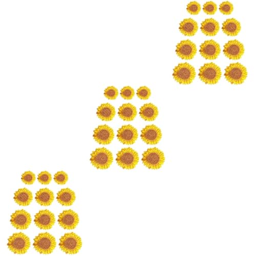 OSALADI 3 Sätze Gestickter Sonnenfleck Sonnenblumenfelder Aufnäher Nähen Bestickt Dekoration Von Kleidung Einzigartige Dekoration Stickereiflecken Gestickte Aufnäher Stoff 12 Stück * 3 OSALADI 3 Sätze Gestickter Sonnenfleck Sonnenblumenfelder Aufnäher Nähen Bestickt Dekoration Von Kleidung Einzigartige Dekoration Stickereiflecken Gestickte Aufnäher Stoff 12 Stück * 3 von OSALADI
