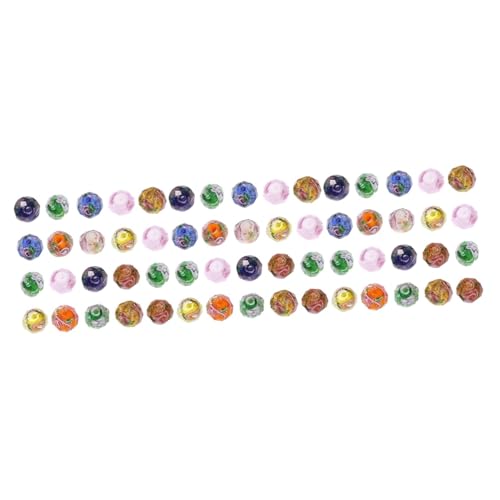 OSALADI 3 Sätze Glasperlen Für Diy Armbänder Bunte Spacer Beads Für Schmuckherstellung Handwerk Und Kreative Projekte Für Charms Und Windspiele 20 Stück * 3 von OSALADI