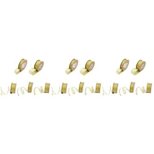 OSALADI 3 Sätze Glitzernde Polyesterbänder Für Diy Geschenkschleifen Bastelmaterialien Für Blumenverpackung Partydekoration Und 5rolle*3 OSALADI 3 Sätze Glitzernde Polyesterbänder Für Diy Geschenkschleifen Bastelmaterialien Für Blumenverpackung Partydekoration Und 5rolle*3 von OSALADI