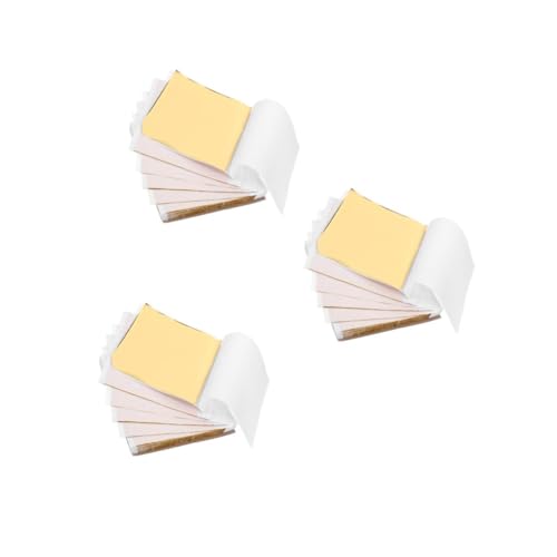 OSALADI 3 Sätze Goldfolie Metallisches Seidenpapier Folienflocken Folie Origami-papier Metallblatt Metallisches Origami-papier Golden Eloxiertes Aluminium 100 Stück * 3 OSALADI 3 Sätze Goldfolie Metallisches Seidenpapier Folienflocken Folie Origami-papier Metallblatt Metallisches Origami-papier Golden Eloxiertes Aluminium 100 Stück * 3 von OSALADI