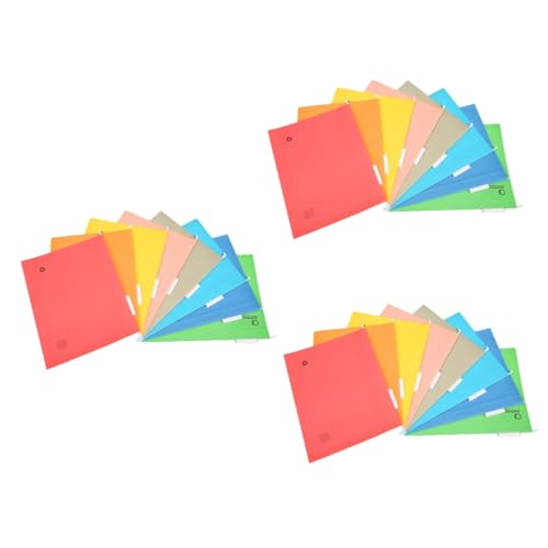 OSALADI 3 Sätze Hängemappen Ordner Teilig Robuster Dokumenten Organizer Aus Hochwertigem Papier Für Büro Und Zuhause Mit Beschriftungsetiketten Und Breiter Öffnung Für 8 Stücke * 3 OSALADI 3 Sätze Hängemappen Ordner Teilig Robuster Dokumenten Organizer Aus Hochwertigem Papier Für Büro Und Zuhause Mit Beschriftungsetiketten Und Breiter Öffnung Für 8 Stücke * 3 von OSALADI
