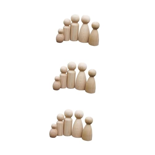 OSALADI 3 Sätze Handbemalte Puppenspielzeuge Unvollendet Kind Puppen Für Mädchen Puppen Bemalen Marionette Diy Holzpuppen Handgemachte Holzpuppen Puppenfigur Puppe Malen Buche 5 Stück * 3 OSALADI 3 Sätze Handbemalte Puppenspielzeuge Unvollendet Kind Puppen Für Mädchen Puppen Bemalen Marionette Diy Holzpuppen Handgemachte Holzpuppen Puppenfigur Puppe Malen Buche 5 Stück * 3 von OSALADI