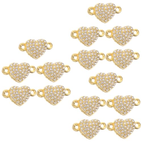 OSALADI 3 Sätze Herzförmige Armbandschnalle Reiz Schließe Schlüssel Verschlüsse Für Schmuck Magnetverschlüsse Für Armbänder Verschluss Für Halsketten Legierung Golden 5 Stücke * 3 OSALADI 3 Sätze Herzförmige Armbandschnalle Reiz Schließe Schlüssel Verschlüsse Für Schmuck Magnetverschlüsse Für Armbänder Verschluss Für Halsketten Legierung Golden 5 Stücke * 3 von OSALADI