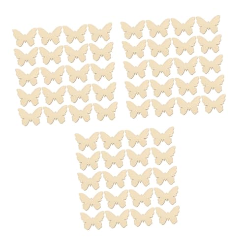 OSALADI 3 Sätze Holzchip -graffiti - Schmetterlinge Kleinkinder Unbemalt Drinnen Party Formen Malerei Handwerk Holzhandwerk Unvollendet Wohnkultur Khaki 100 Stück * 3 OSALADI 3 Sätze Holzchip -graffiti - Schmetterlinge Kleinkinder Unbemalt Drinnen Party Formen Malerei Handwerk Holzhandwerk Unvollendet Wohnkultur Khaki 100 Stück * 3 von OSALADI