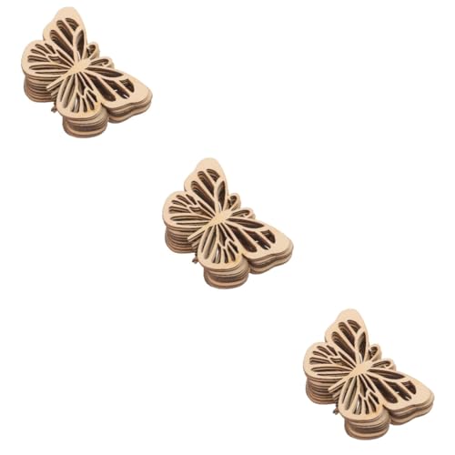 OSALADI 3 Sätze Holzchip -ornamente Schmetterlingsdekor Ausschnitte Klein Malen Hochzeit Party Schmetterlingsgirlanden Dekorationen Tischdekoration Mit Schmetterlingen Beige 10 Stück * 3 OSALADI 3 Sätze Holzchip -ornamente Schmetterlingsdekor Ausschnitte Klein Malen Hochzeit Party Schmetterlingsgirlanden Dekorationen Tischdekoration Mit Schmetterlingen Beige 10 Stück * 3 von OSALADI