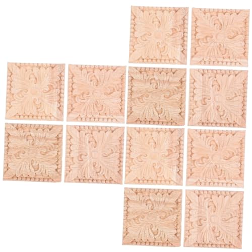 OSALADI 3 Sätze Holzschnitzerei Dekorative Applikation Dekoration Verzierungen Applikationen Für Schrankdekor Zarte Möbelapplikation Holz Geschnitzte Onlays 4 Stücke * 3 OSALADI 3 Sätze Holzschnitzerei Dekorative Applikation Dekoration Verzierungen Applikationen Für Schrankdekor Zarte Möbelapplikation Holz Geschnitzte Onlays 4 Stücke * 3 von OSALADI