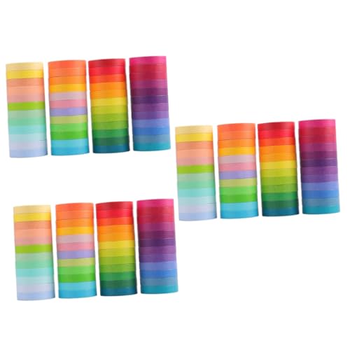 OSALADI 3 Sätze Klebeband Sammelalbum Dekorativ Scrapbooking Tape Zeitschriftenaufkleber Farbig Handwerk Farben Aufkleber Für Scrapbooking Scrapbook -aufkleber Flüsterpapier 48 Rollen * 3 von OSALADI