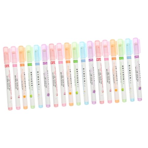 OSALADI 3 Sätze Kurven-textmarker-set Dünn Gebogen Mehrfarbig Kind Markierungen Kunst Ästhetische Farbstifte Praktischer Textmarker Entzückender Textmarker Büro Mark Stift Abs 6 Stück * 3 OSALADI 3 Sätze Kurven-textmarker-set Dünn Gebogen Mehrfarbig Kind Markierungen Kunst Ästhetische Farbstifte Praktischer Textmarker Entzückender Textmarker Büro Mark Stift Abs 6 Stück * 3 von OSALADI