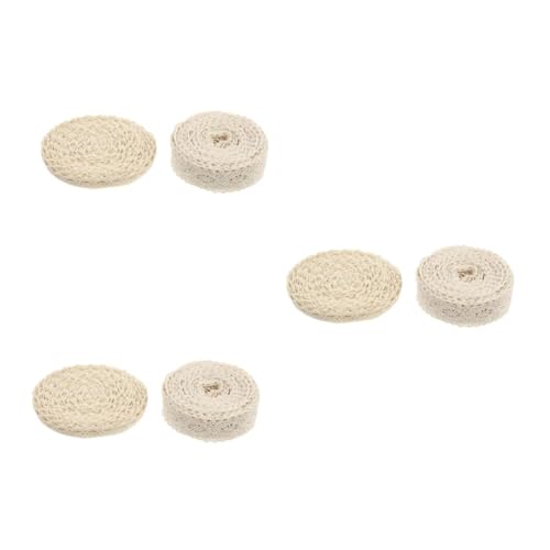 OSALADI 3 Sätze Lace Ribbons Spitzenbänder Für Diy Kleidung Handarbeiten Und Hochzeitsdekoration Beige Leicht Vielseitig Und Einfach Zu Verwenden 2 Rollen * 3 OSALADI 3 Sätze Lace Ribbons Spitzenbänder Für Diy Kleidung Handarbeiten Und Hochzeitsdekoration Beige Leicht Vielseitig Und Einfach Zu Verwenden 2 Rollen * 3 von OSALADI